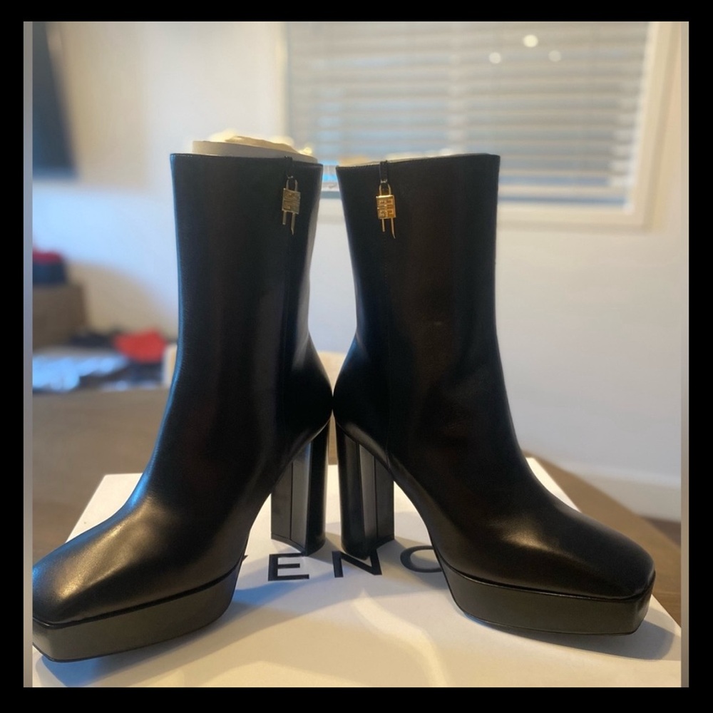 COPY - Givenchy G Lock platform boot NWT G-Lock